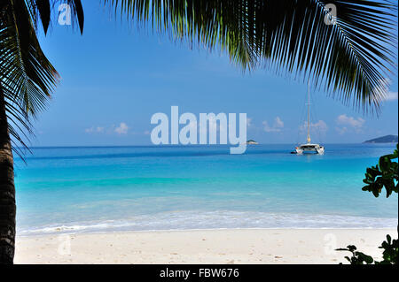 Seychelles Anse Lazio Foto Stock