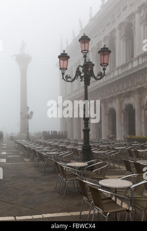 Dalla Piazzetta di Capri, Biblioteca Nazionale di St Marks, Venezia, Italia Foto Stock