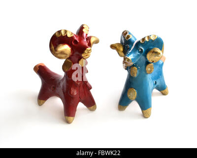 Giocattolo un ariete Foto Stock