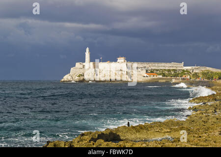 Castillo de los Tres Reyes Foto Stock