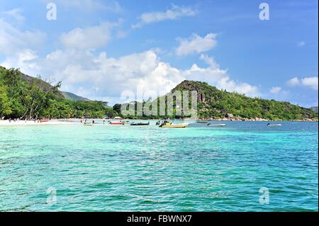 Vista panoramica baia Volbert Foto Stock