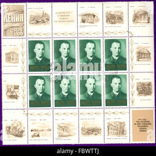 Repubbliche francobollo Foto Stock