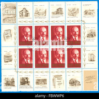 Repubbliche francobollo Foto Stock