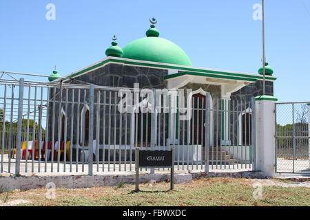 Moturu Kramat su Robben Island Foto Stock