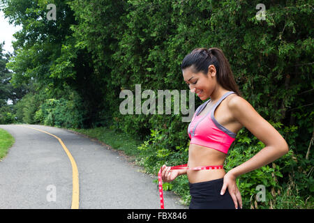 Fitness e perdita di peso Foto Stock