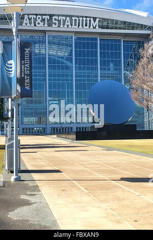 AT&T Stadium, casa dei Dallas Cowboys del NFL Foto Stock