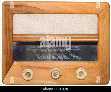 Vintage della sede della radio Foto Stock