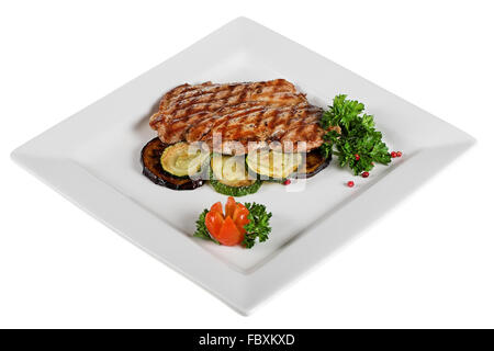 carne alla griglia Foto Stock