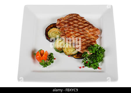 carne alla griglia Foto Stock