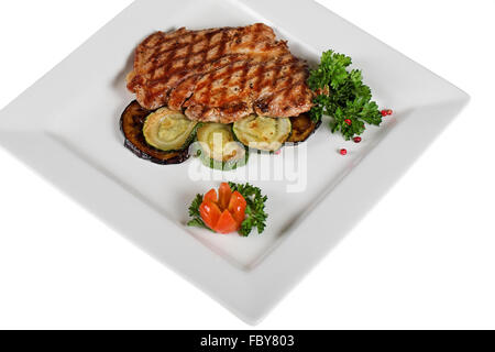 carne alla griglia Foto Stock