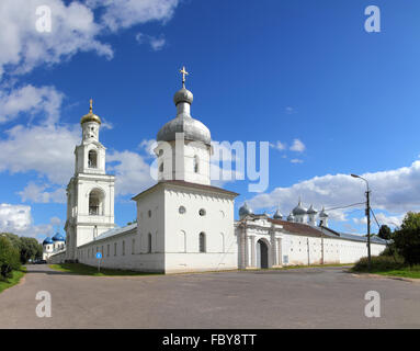 San Giorgio Monastero di Veliky Novgorod Foto Stock