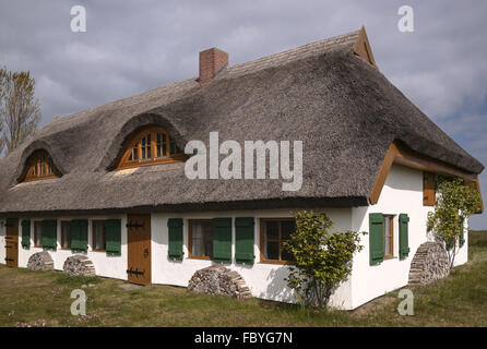 Hiddensee - casa a Neuendorf Foto Stock