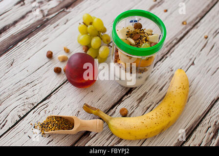 Frullato sano Foto Stock