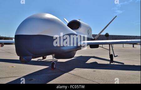 Stati Uniti Navy MQ-4C Triton drone senza pilota Foto Stock