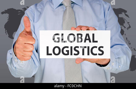 Logistica globale Foto Stock