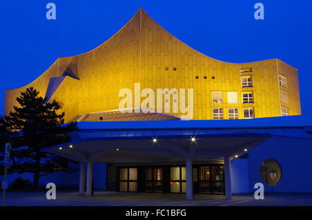 La Filarmonica di Berlino con il blu il nostro Foto Stock