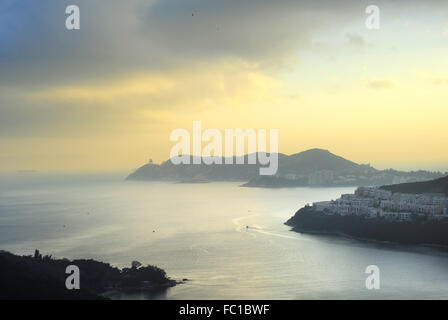 Hong Kong sobborgo Foto Stock