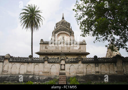 Chhatri dei maharaja Parikshat. Datia. Il Madhya Pradesh. India Foto Stock