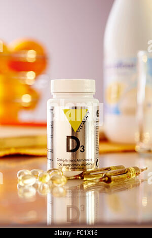VITAMINA D Foto Stock