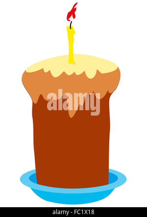 Torta di Pasqua Foto Stock