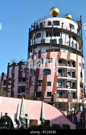 Casa Hundertwasser Foto Stock