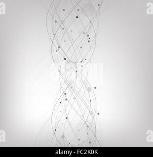 Segno del DNA Illustrazione Vettoriale