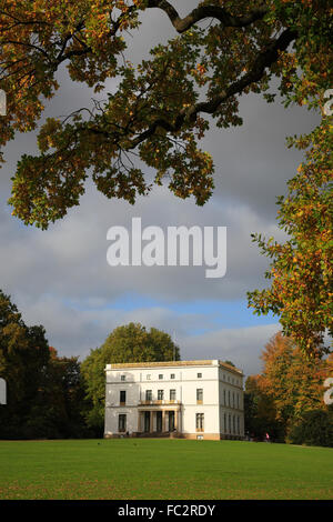 Jenisch Haus (casa) in Jenischpark, Amburgo, Germania, Europa Foto Stock