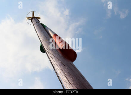 Bandiera italiana Foto Stock