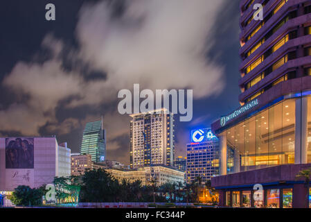 Hong Kong - Luglio 27, 2014: Intercontinental Hotel il 27 luglio in Foto Stock