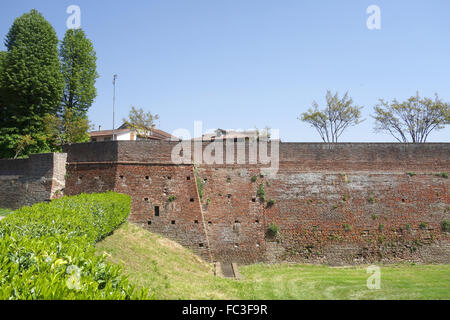 Vecchio mulino rocca sforzesca Foto Stock