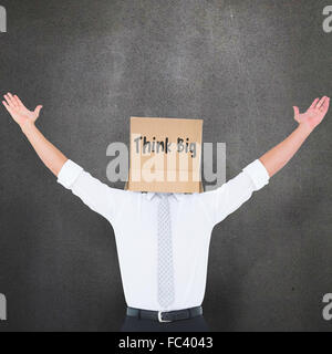 Immagine composita di anonimo il tifo imprenditore Foto Stock