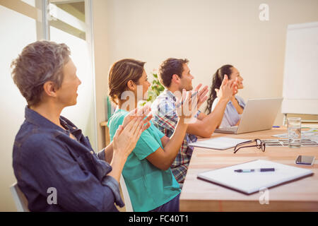 Creative team business in riunione Foto Stock