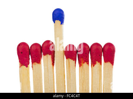 Corrispondenze - leadership o concetto di ispirazione Foto Stock