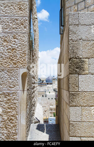 Cupola della roccia, Gerusalemme, Israele Foto Stock