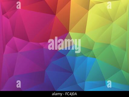 Abstract bassa poli sfondo geometrico, vettore Illustrazione Vettoriale
