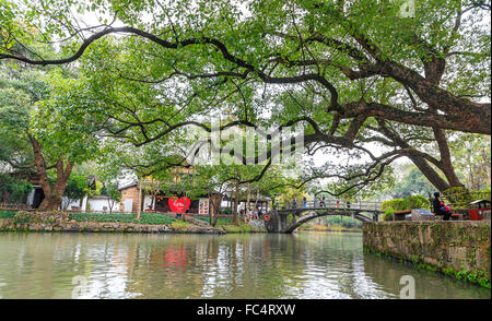 XiXi National Wetland Park vicino a Hangzhou, Cina Foto Stock