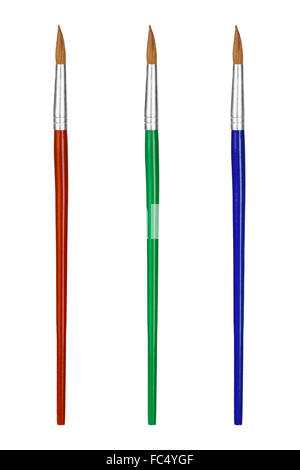 Pennelli multicolore Foto Stock