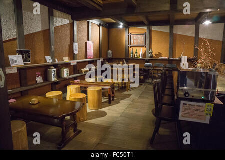 Motivi tradizionali bar a Takayama Giappone Foto Stock