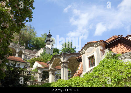 Kr├ílovsk├í zahrada praha Foto Stock