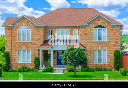 Casa di lusso nei sobborghi di Toronto Foto Stock