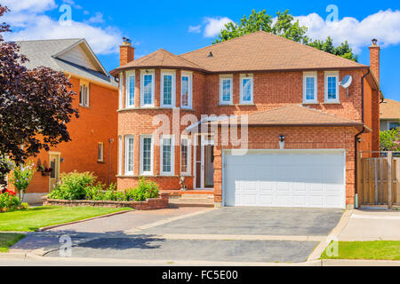 Casa di lusso nei sobborghi di Toronto Foto Stock