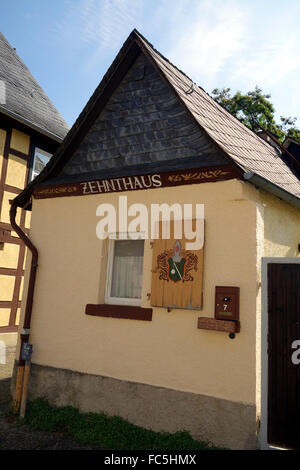 Runkel al fiume Lahn Germania ovest Foto Stock