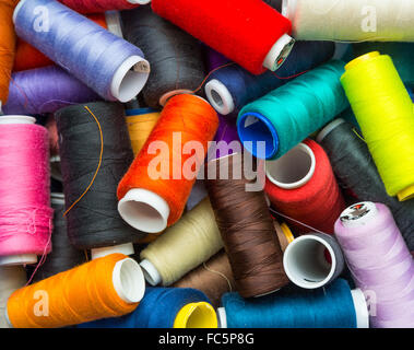 Bobine di filo Foto Stock