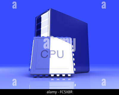 CPU desktop Foto Stock