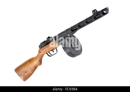 Il russo mitragliatrice PPSh Foto Stock