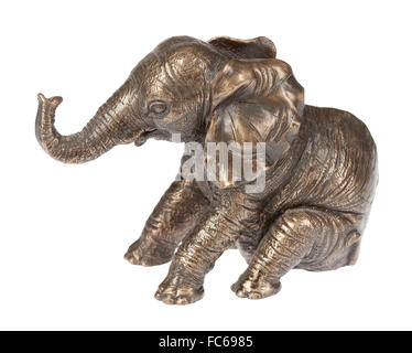 Elefante di rame Foto Stock