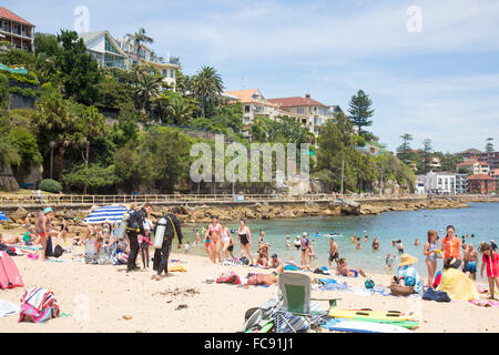 Shelly Beach, Sydney, Australia. Il 20 gennaio, 2016. Il 21 gennaio 2016 un subacqueo è stato segnalato per essere in condizione critica off Shelly Beach, Sydney. Credit: modello10/Alamy Live News Foto Stock