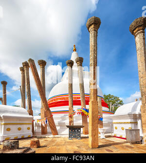 Thuparamaya dagoba. Foto Stock