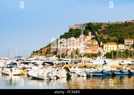 Porto Ercole, Provincia di Grosseto, Toscana, Italia, Europa Foto Stock