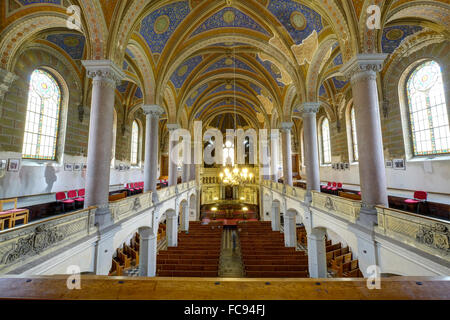 La Grande Sinagoga, Pilsen (Plzen). Boemia occidentale, Repubblica Ceca, Europa Foto Stock